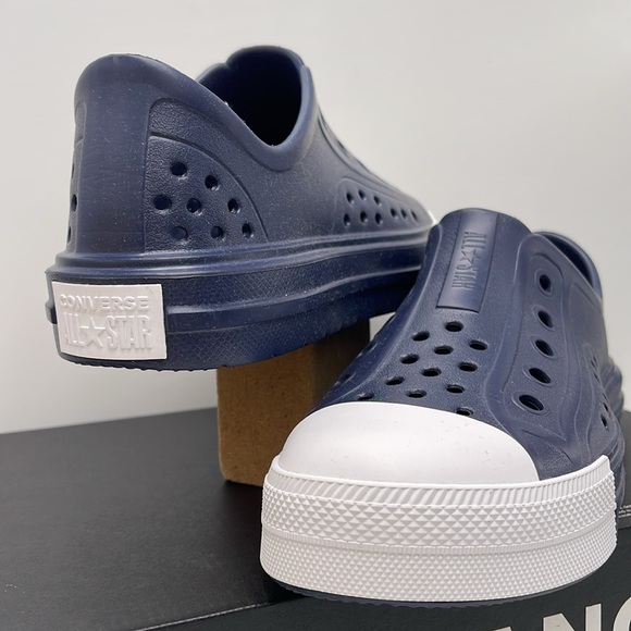 Converse Kids CTAS PLAY LITE CX SLIP OBSIDIAN/OBSIDIAN/WHITE A06665C Sne… - Picture 10 of 16